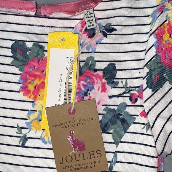 NWT Joules Aspen Jersey Skater Dress. Size 6 - Picture 5 of 5